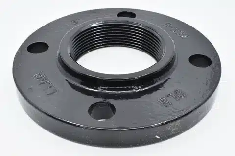 Cast Iron Threaded Flange Set (3 round threaded)